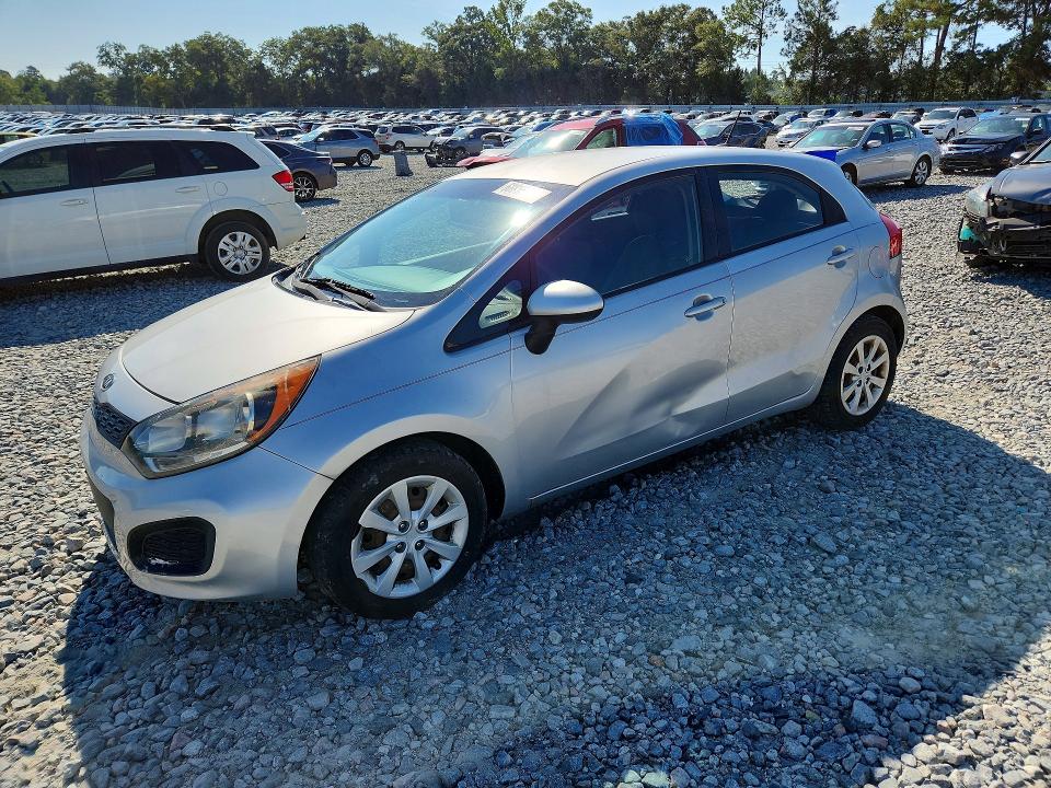 KIA RIO 2013 with VIN KNADM5A36D6128383 - Photo from auction