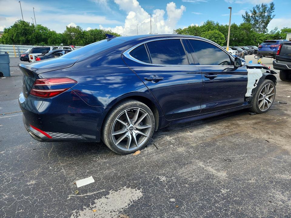 Photo 3 from auction – 2023 GENESIS G70 with VIN KMTG54TE6PU114099