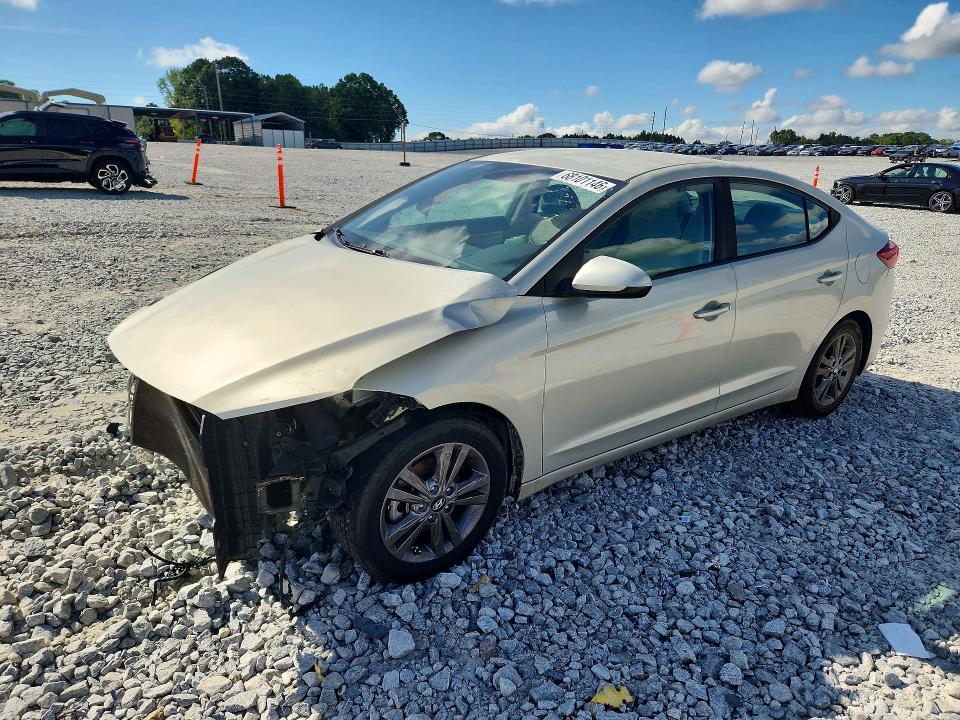 HYUNDAI ELANTRA 2017 с VIN KMHD84LF7HU064750 - Снимка от търг