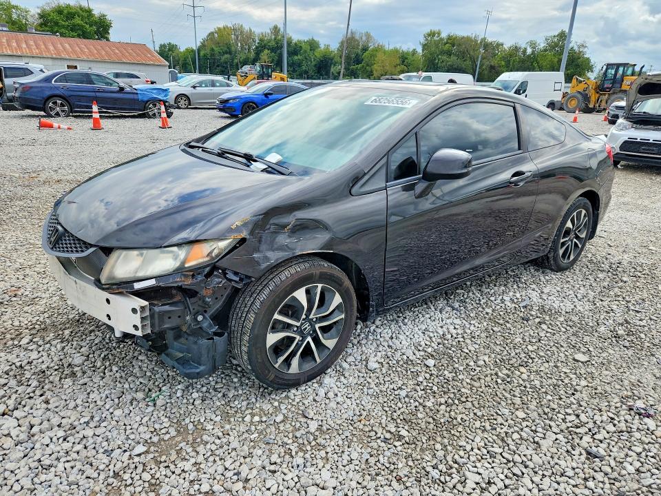 HONDA CIVIC 2013 with VIN 2HGFG3B81DH530152 - Photo from auction