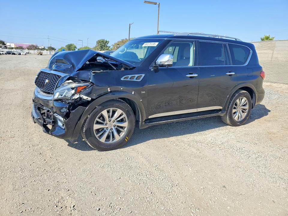 INFINITI QX80 2016 with VIN JN8AZ2ND9G9801523 - Photo from auction