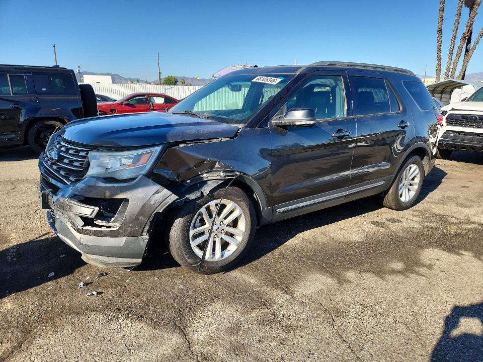 FORD EXPLORER 2017 with VIN 1FM5K7D86HGB14964 - Photo from auction