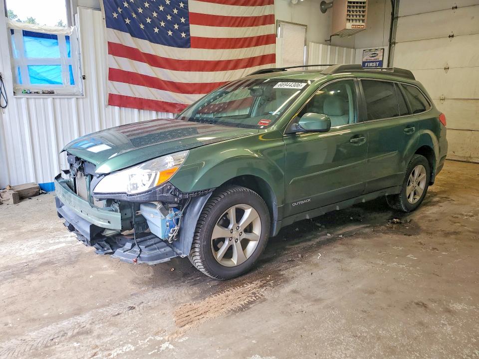 SUBARU OUTBACK 2014 with VIN 4S4BRBLCXE3316961 - Photo from auction