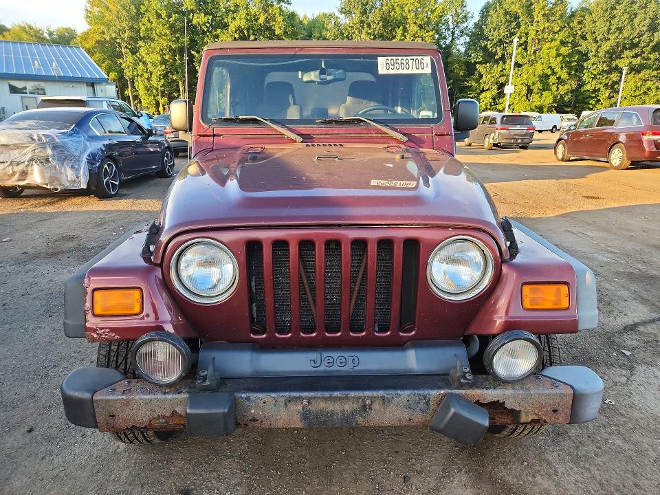 Photo 5 from auction – 2004 JEEP WRANGLER / TJ with VIN 1J4FA49S24P712522