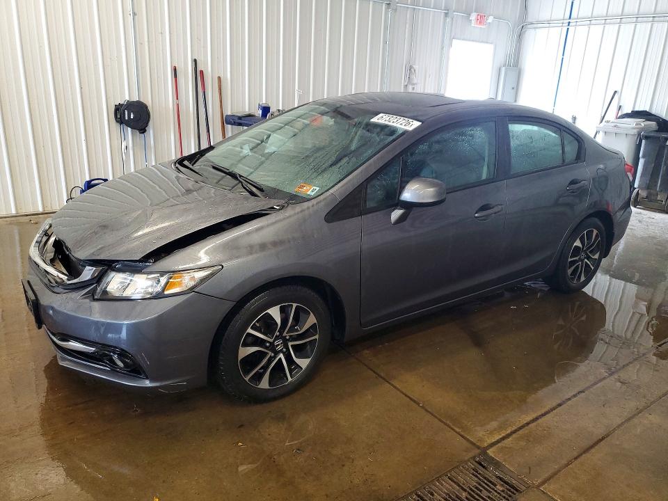 HONDA CIVIC 2013 with VIN 19XFB2F92DE212854 - Photo from auction