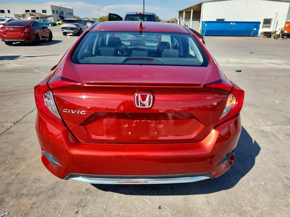 Photo 6 from auction – 2020 HONDA CIVIC with VIN 19XFC1F36LE203186