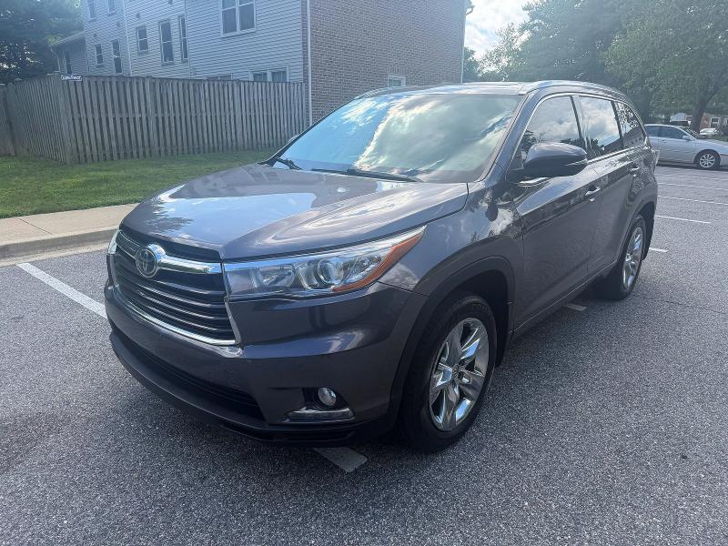 Photo 2 from auction – 2015 TOYOTA HIGHLANDER with VIN 5TDDKRFH6FS212064
