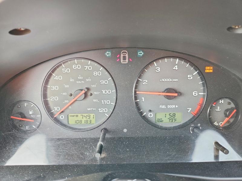 صورة رقم 9 من المزاد - 2001 SUBARU LEGACY مع VIN 4S3BE635416204612