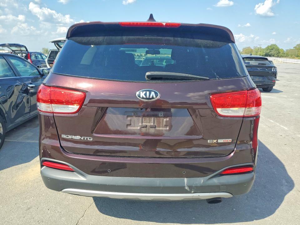Photo 6 from auction – 2016 KIA SORENTO with VIN 5XYPH4A11GG040601