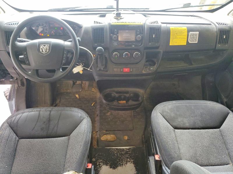 Photo 8 from auction – 2021 RAM PROMASTER 3500 with VIN 3C6MRVJG7ME544709