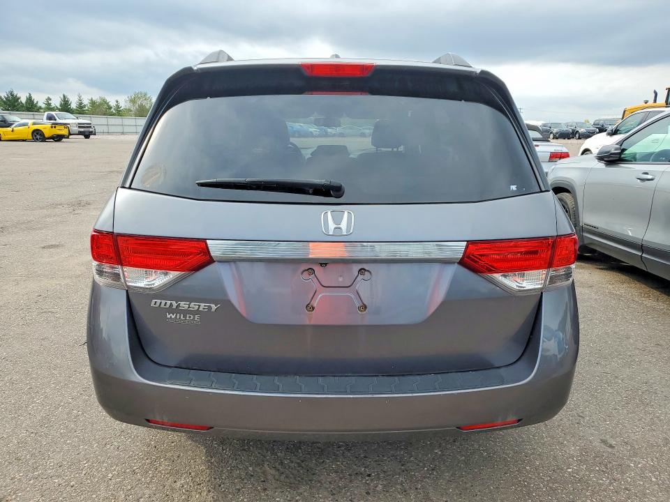 Photo 6 from auction – 2014 HONDA ODYSSEY with VIN 5FNRL5H65EB068601