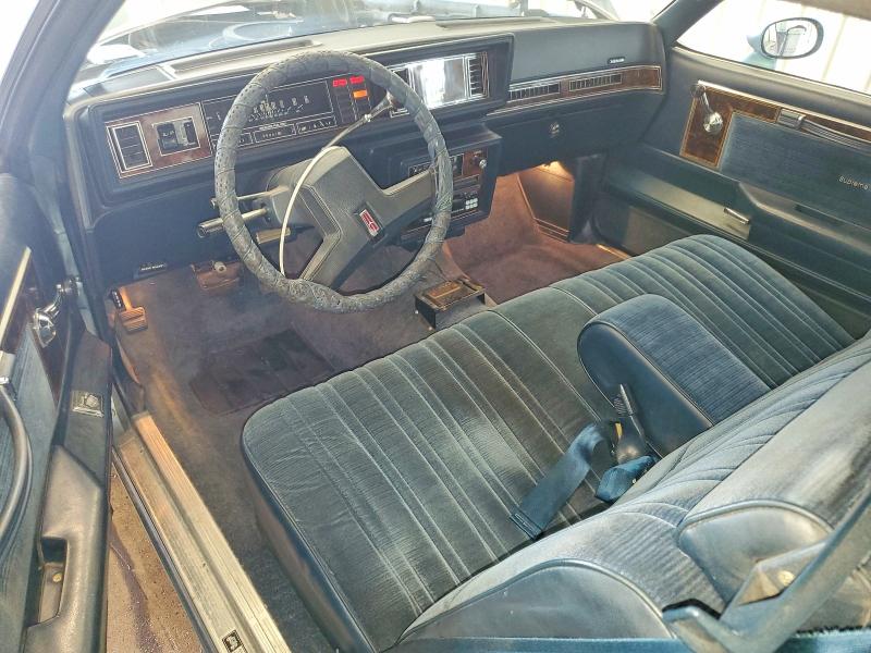 Photo 8 from auction – 1985 OLDSMOBILE CUTLASS SUPREME with VIN 1G3GR47Y8FP354596