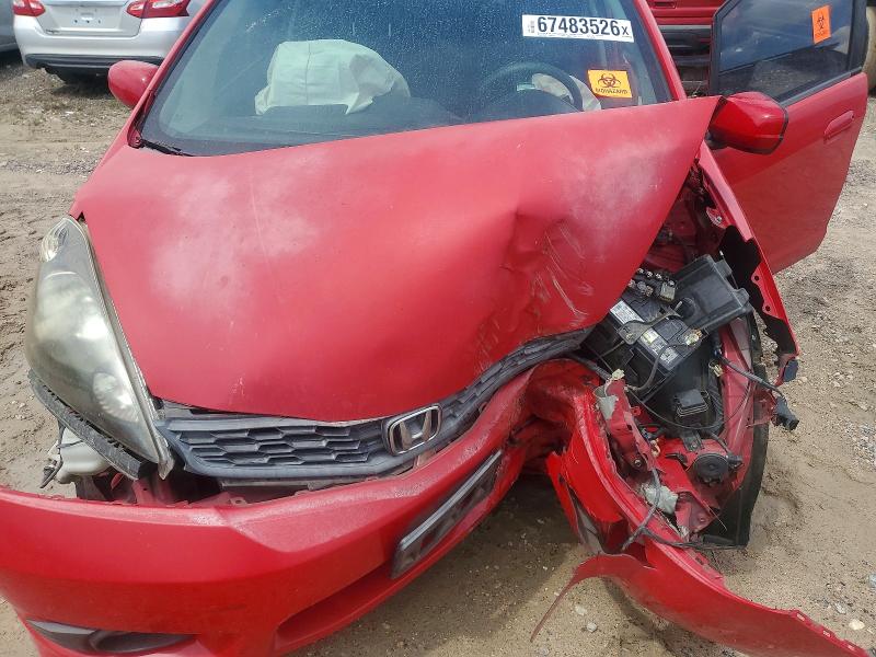 Photo 12 from auction – 2013 HONDA FIT with VIN JHMGE8H51DC080605