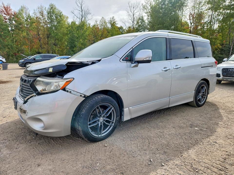 NISSAN QUEST 2012 con VIN JN8AE2KP2C9032920 - Foto de la subasta