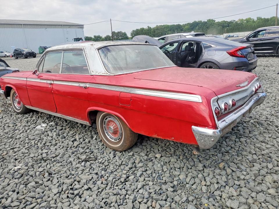 Photo 2 from auction – 1962 CHEVROLET IMPALA with VIN 21839T276411