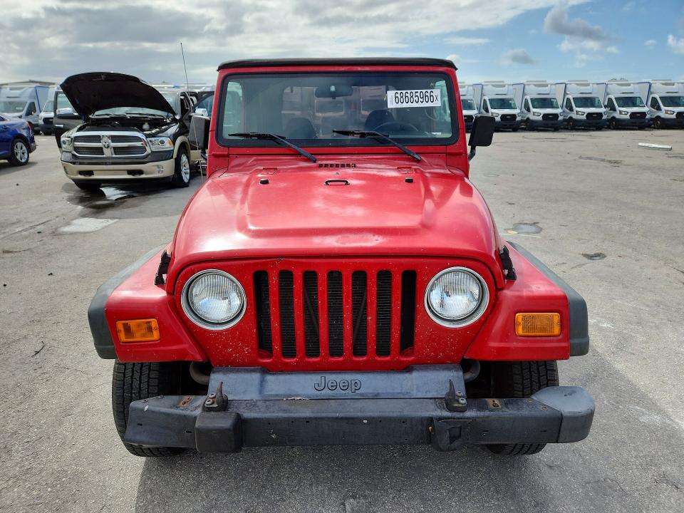 Photo 5 from auction – 2002 JEEP WRANGLER / TJ with VIN 1J4FA49S22P772801