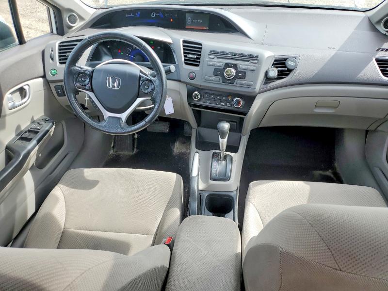 Photo 8 from auction – 2012 HONDA CIVIC with VIN 2HGFB2F50CH024514