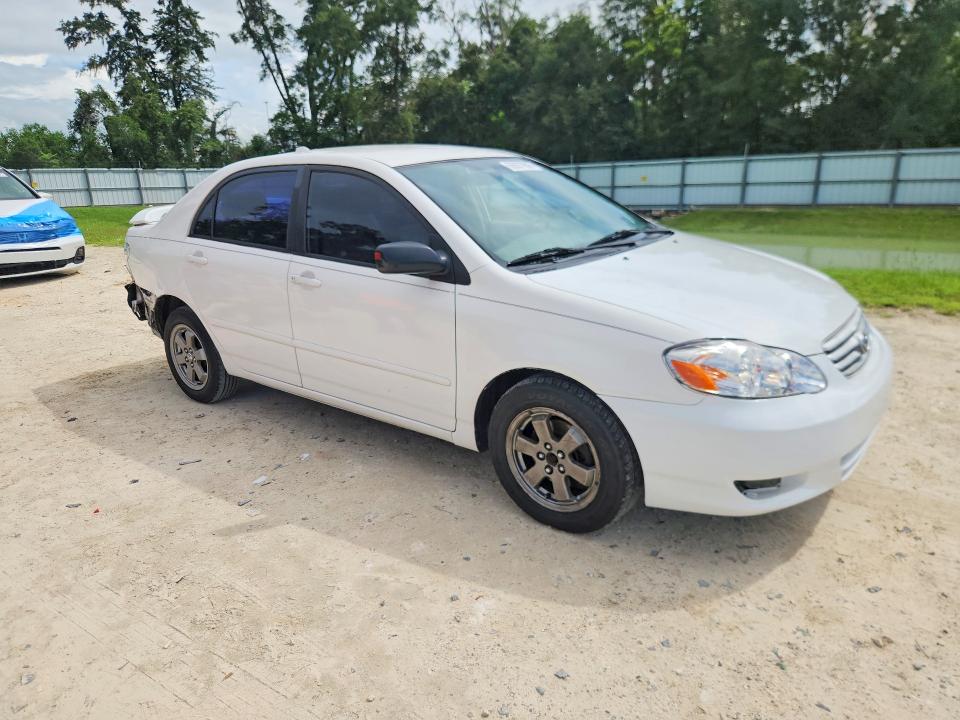 Снимка 4 от търг – 2003 TOYOTA COROLLA с VIN JTDBR38E130014946
