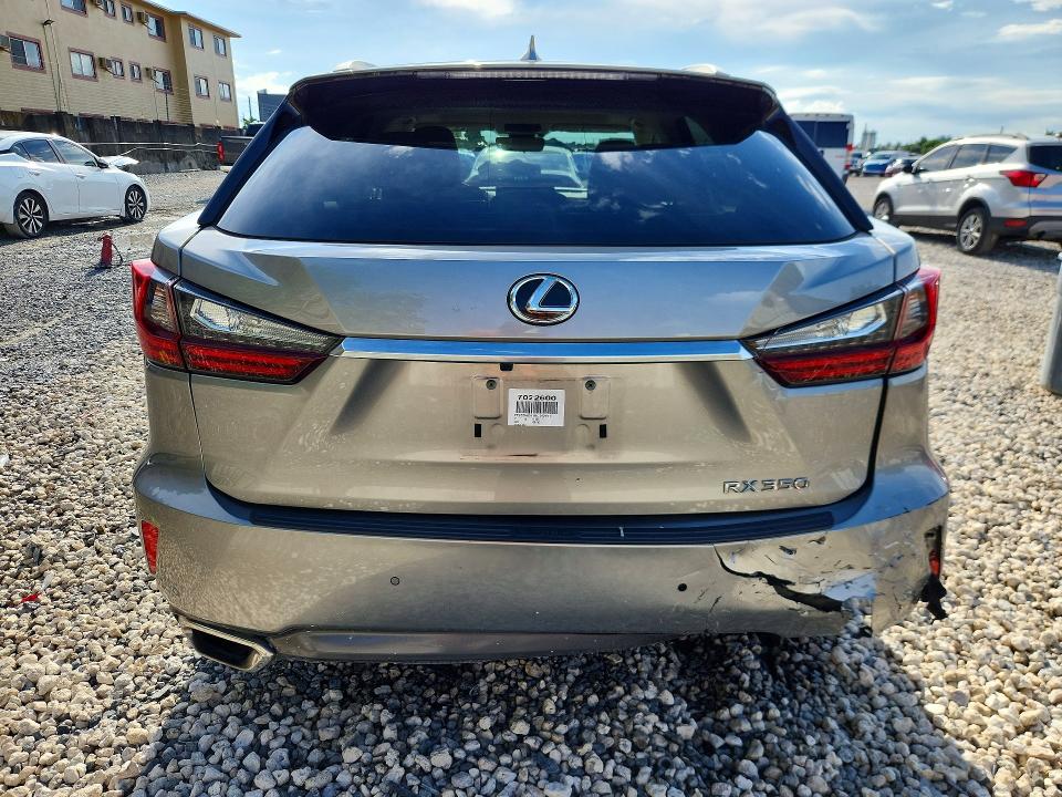 Photo 6 from auction – 2017 LEXUS RX 350 with VIN 2T2ZZMCA1HC042151