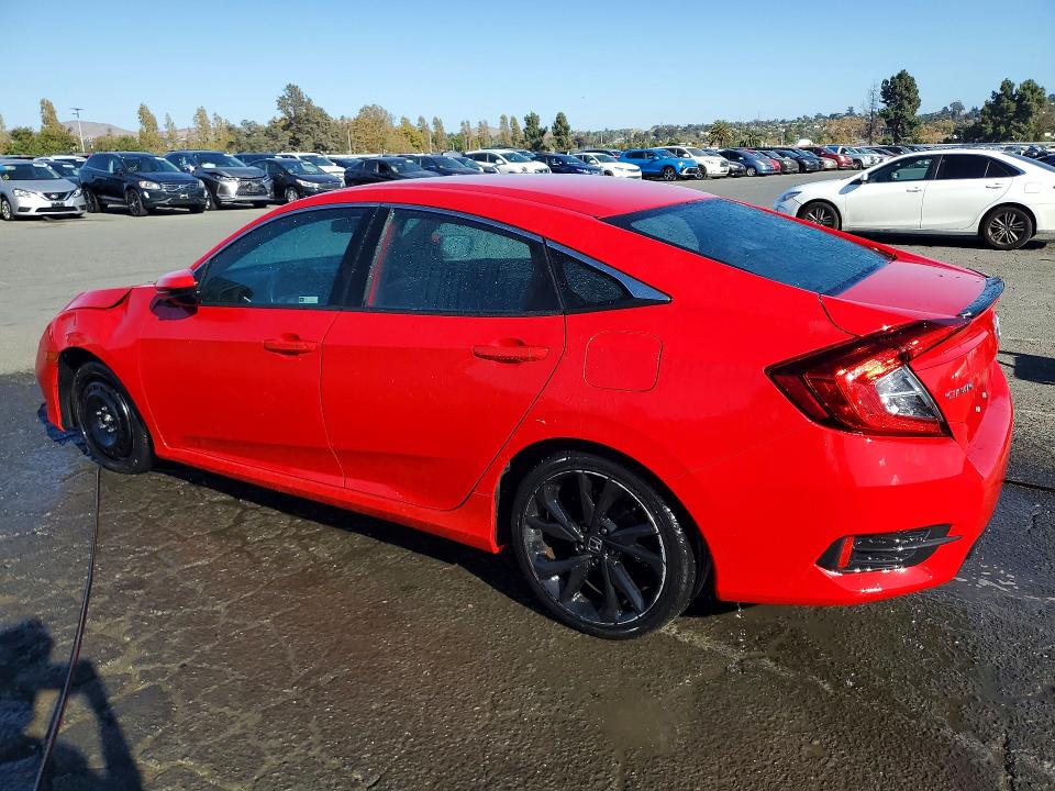 Photo 2 from auction – 2019 HONDA CIVIC with VIN 2HGFC2F88KH527200