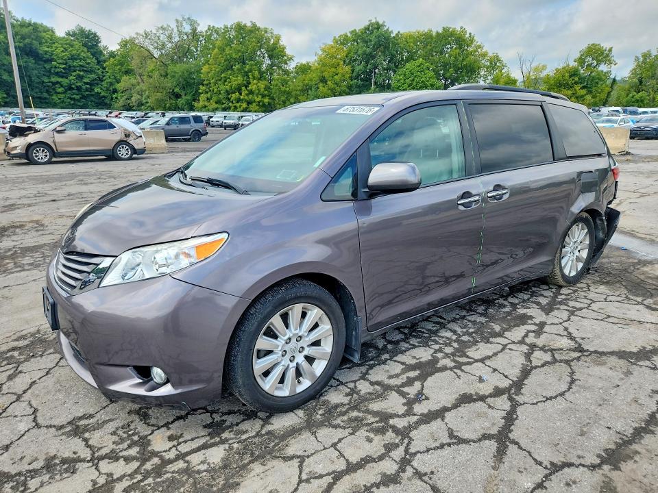 TOYOTA SIENNA 2015 with VIN 5TDDK3DC8FS125884 - Photo from auction