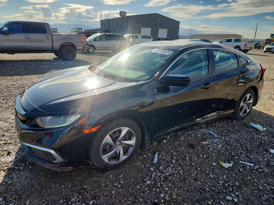 Photo 1 from auction – 2021 HONDA CIVIC with VIN 19XFC2F6XME001582