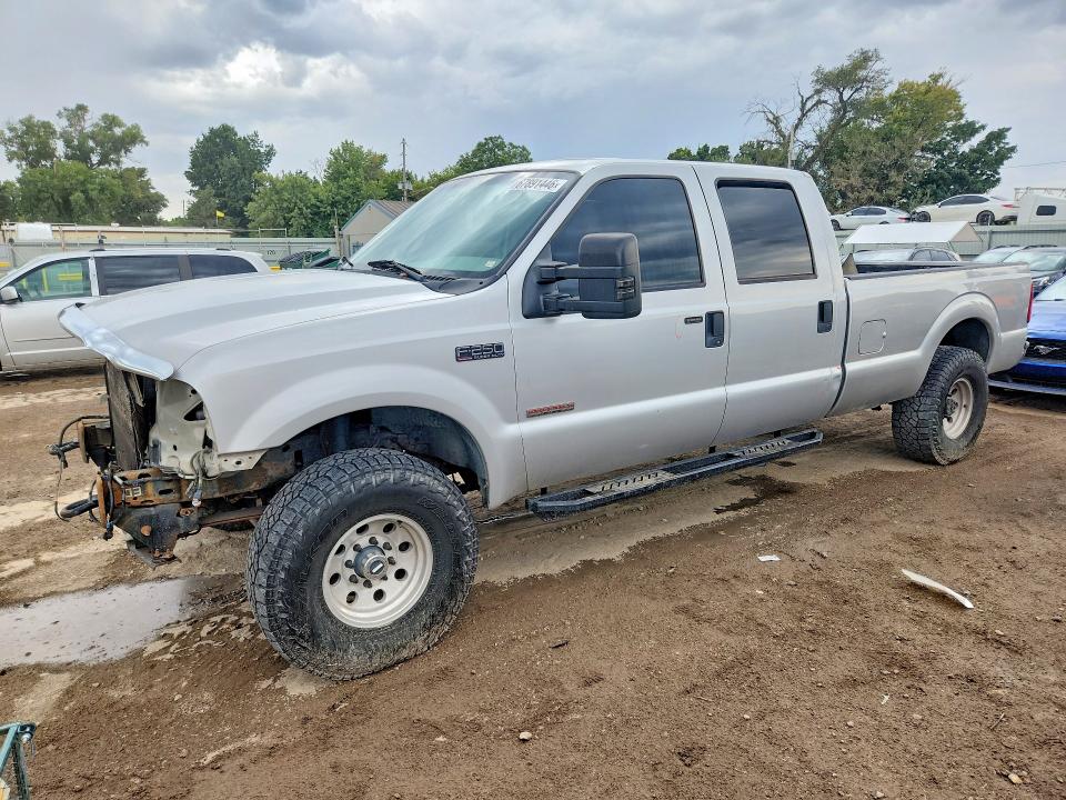 FORD F250 2004 with VIN 1FTNW21P34EB76030 - Photo from auction