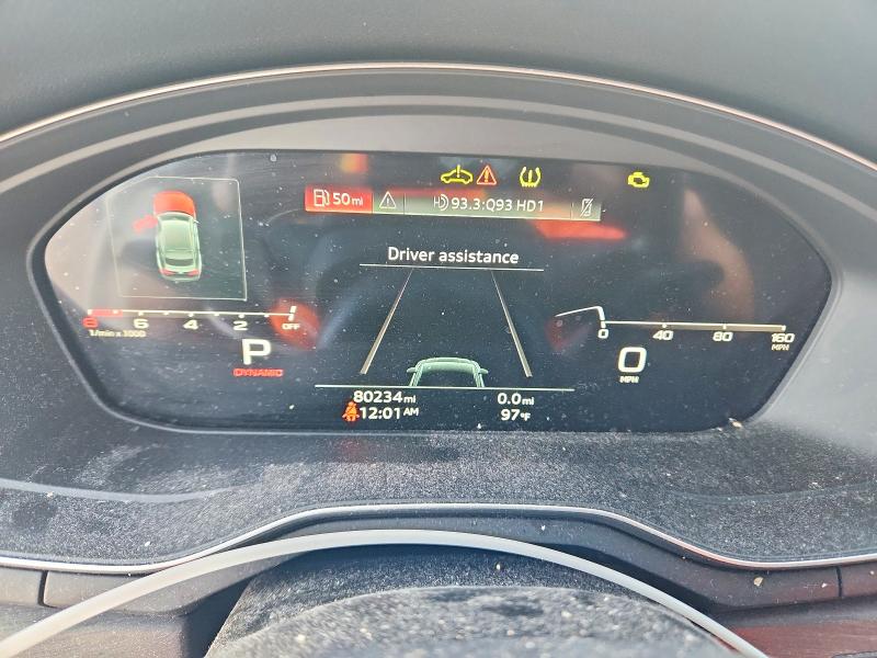 Photo 9 from auction – 2021 AUDI A5 with VIN WAUFACF55MA042026