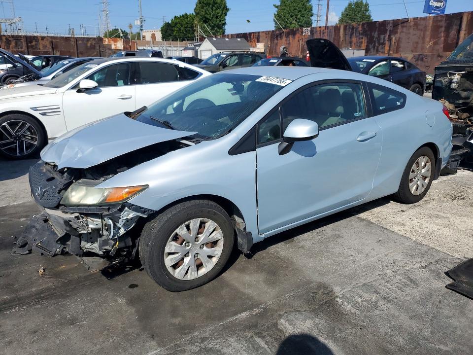 HONDA CIVIC 2012 with VIN 2HGFG3B5XCH522233 - Photo from auction
