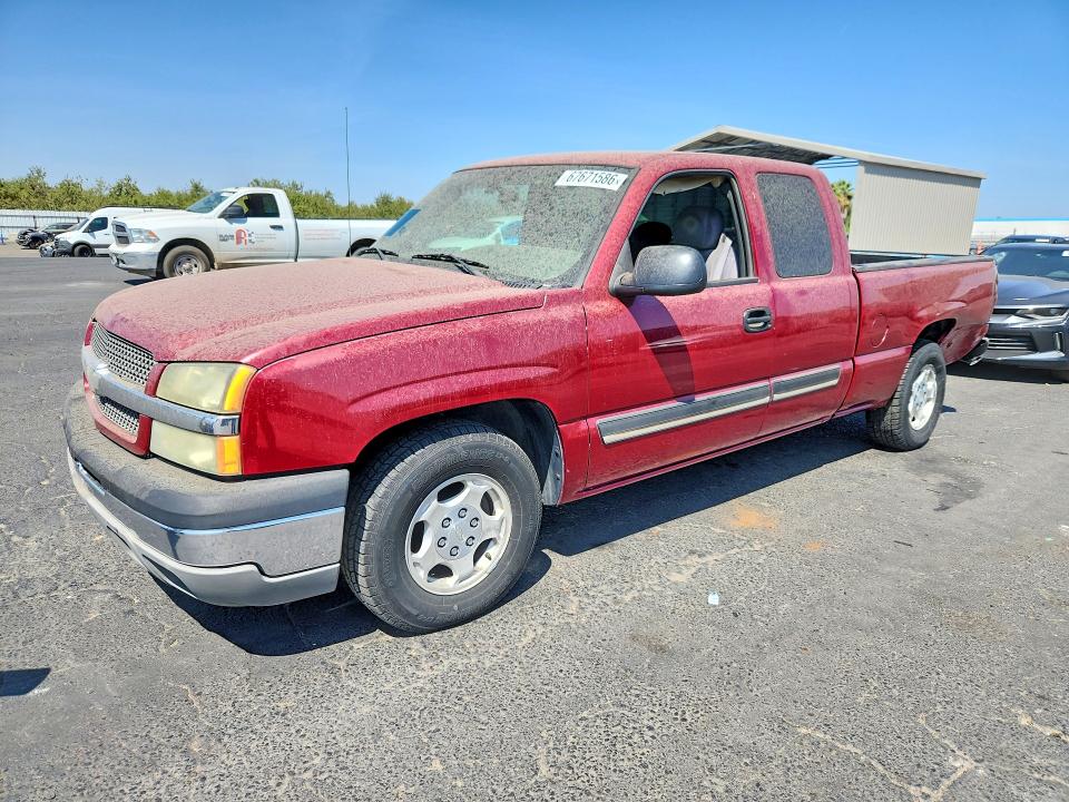 CHEVROLET SILVERADO 2004 with VIN 2GCEC19T541153063 - Photo from auction