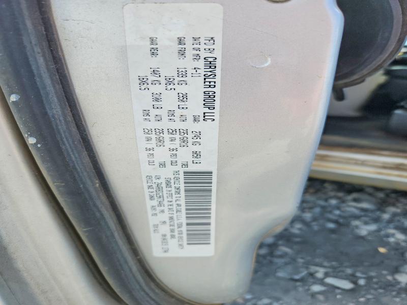 Photo 14 from auction – 2011 CHRYSLER TOWN & COUNTRY with VIN 2A4RR8DG2BR734466
