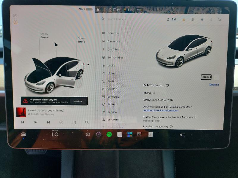 صورة رقم 9 من المزاد - 2023 TESLA MODEL 3 مع VIN 5YJ3E1EA0PF407382