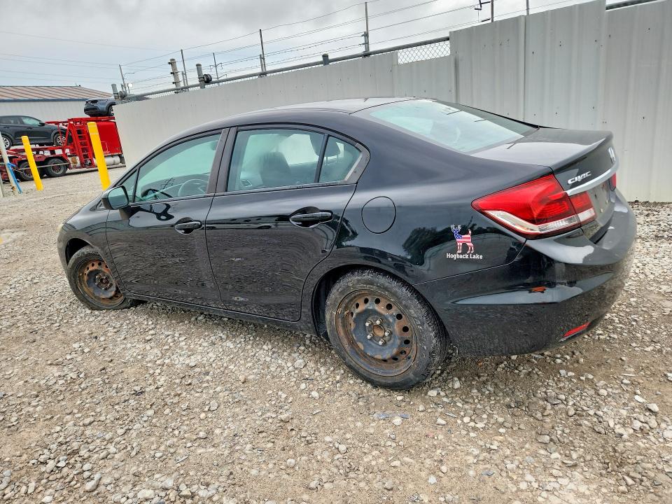 Photo 2 from auction – 2015 HONDA CIVIC with VIN 19XFB2F54FE107118