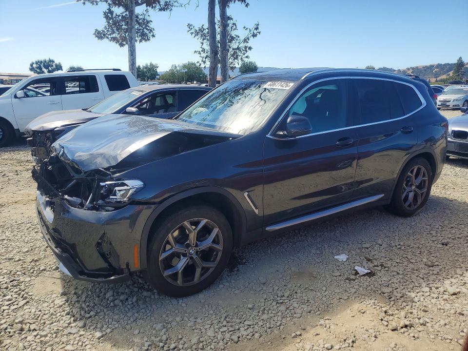 Foto 1 de la subasta – 2022 BMW X3 con VIN 5UX53DP01N9M07644