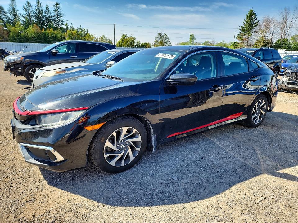 HONDA CIVIC 2020 with VIN 2HGFC2F75LH000286 - Photo from auction