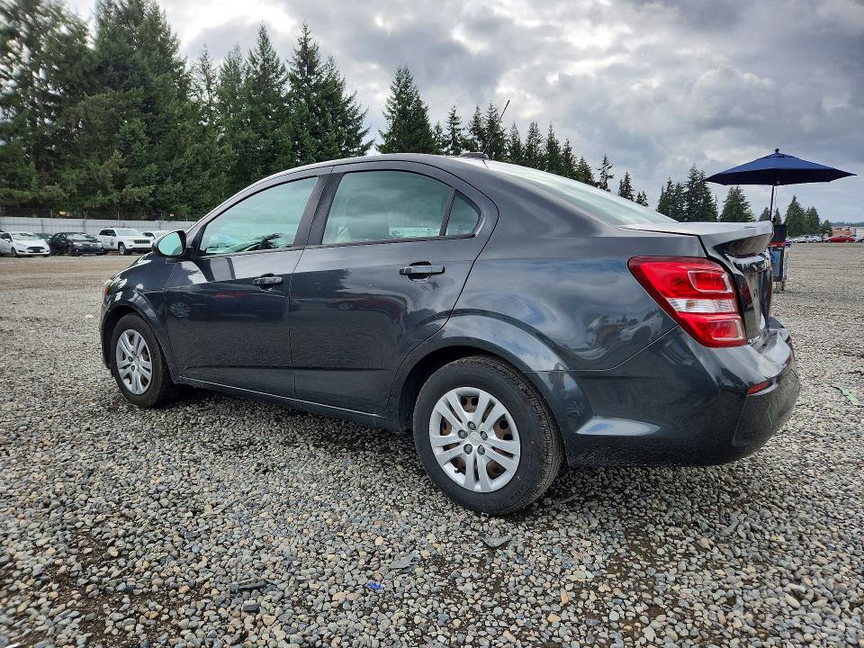 Photo 2 from auction – 2017 CHEVROLET SONIC with VIN 1G1JB5SG5H4163570