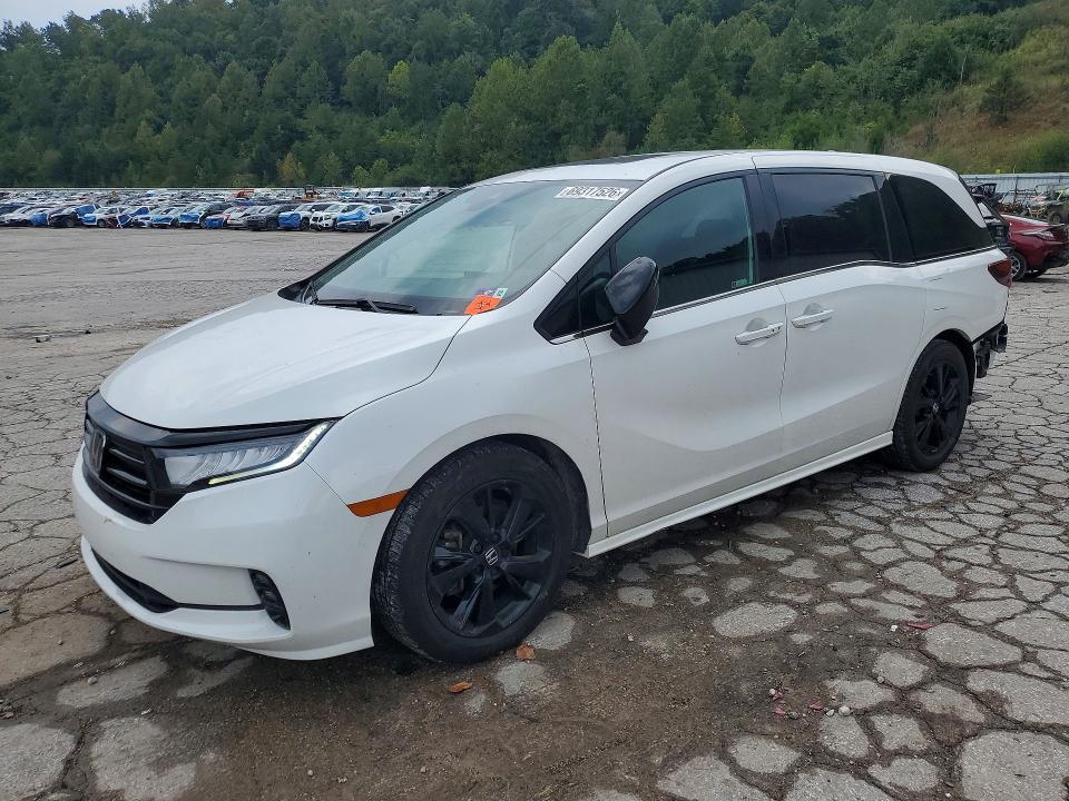 Снимка 1 от търг – 2023 HONDA ODYSSEY с VIN 5FNRL6H72PB029238