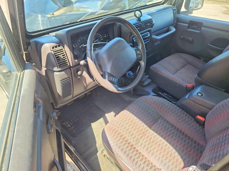 Photo 8 from auction – 2000 JEEP WRANGLER / TJ with VIN 1J4FA49S4YP757998