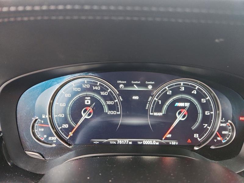 Foto 9 de la subasta – 2018 BMW M5 con VIN WBSJF0C56JB283934