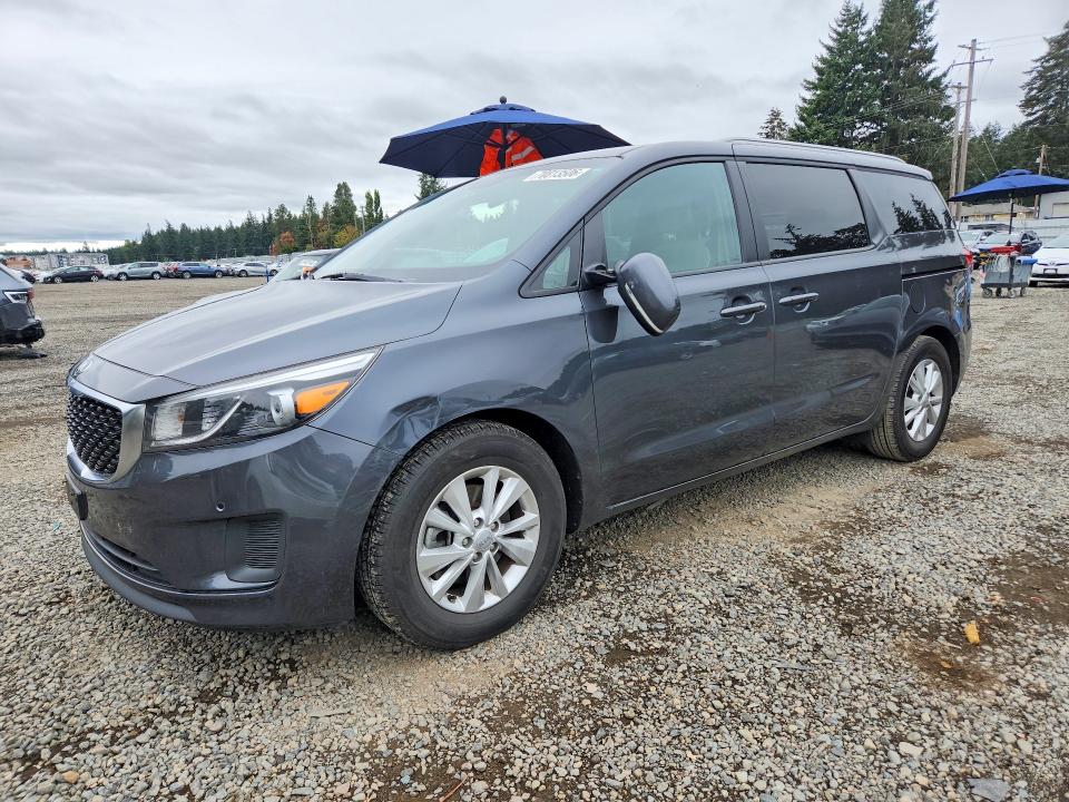 KIA SEDONA 2017 with VIN KNDMB5C1XH6282136 - Photo from auction