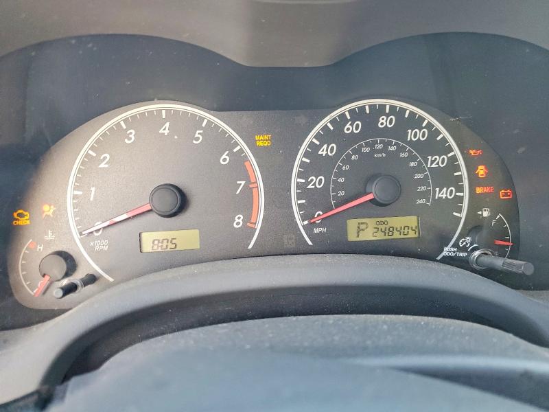 Photo 9 from auction – 2009 TOYOTA COROLLA with VIN 1NXBU40E49Z032869
