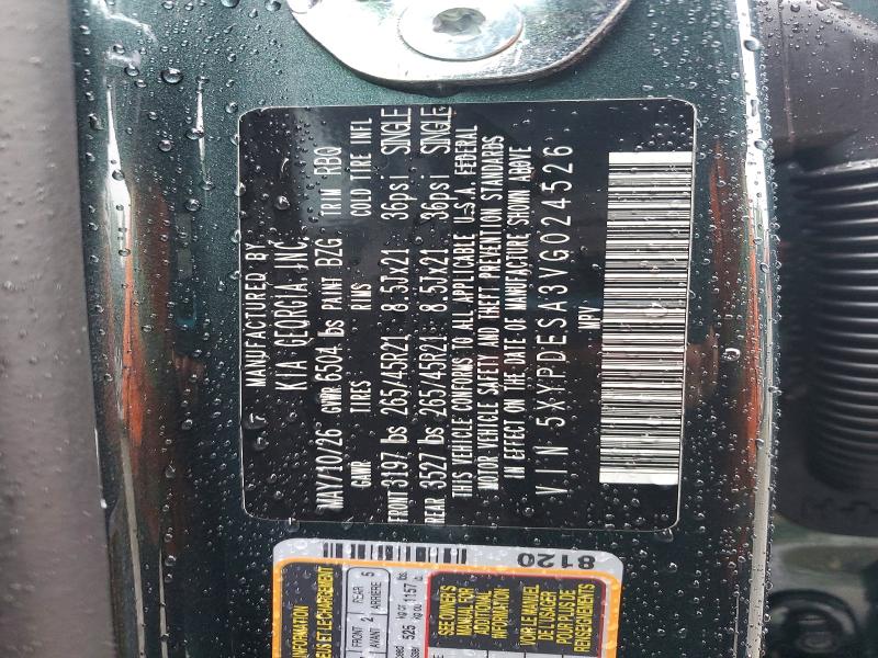 Снимка 14 от търг – 2027 KIA TELLURIDE HYBRID с VIN 5XYPDESA3VG024526