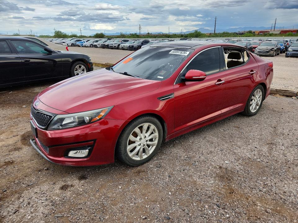KIA OPTIMA 2015 con VIN 5XXGN4A71FG427116 - Foto de la subasta