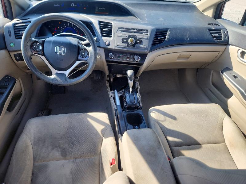 Photo 8 from auction – 2012 HONDA CIVIC with VIN 19XFB2F57CE099463