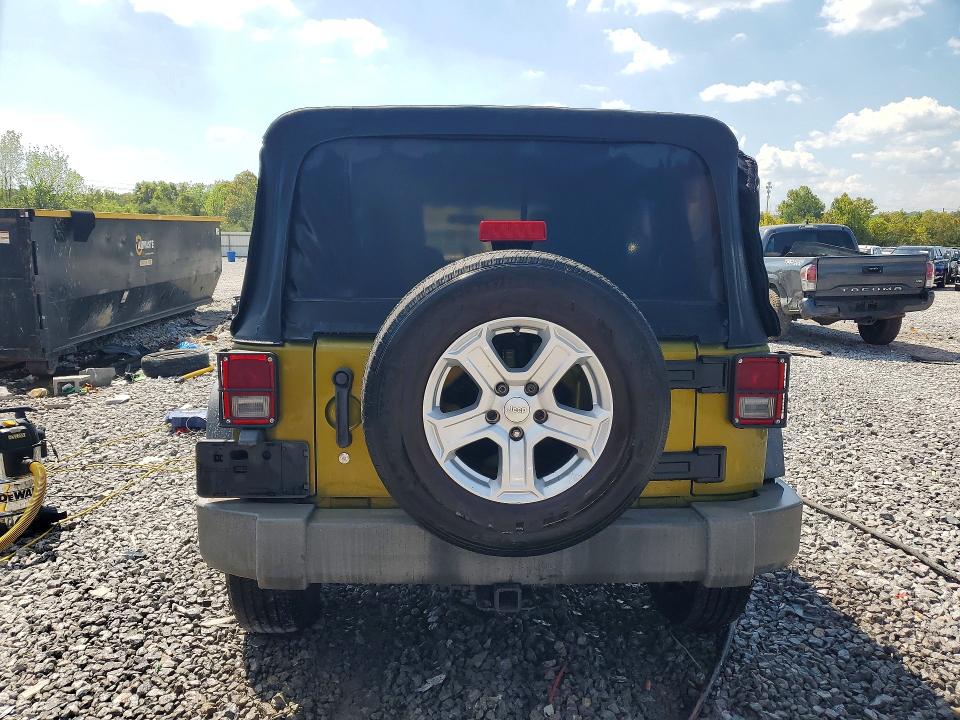 Photo 6 from auction – 2007 JEEP WRANGLER with VIN 1J4GA39147L161110