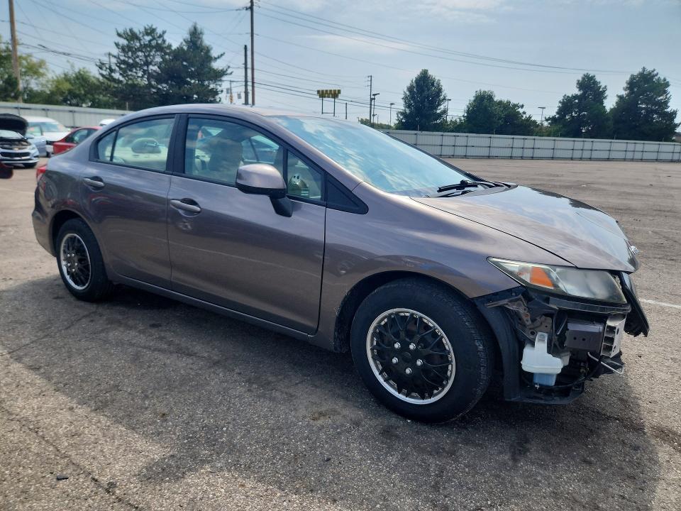 Снимка 4 от търг – 2013 HONDA CIVIC с VIN 19XFB2F5XDE023396