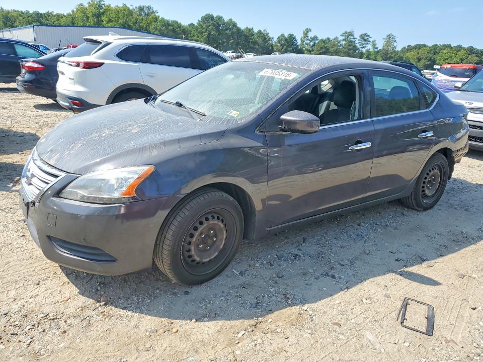 Photo 1 from auction – 2014 NISSAN SENTRA with VIN 3N1AB7AP0EL670776
