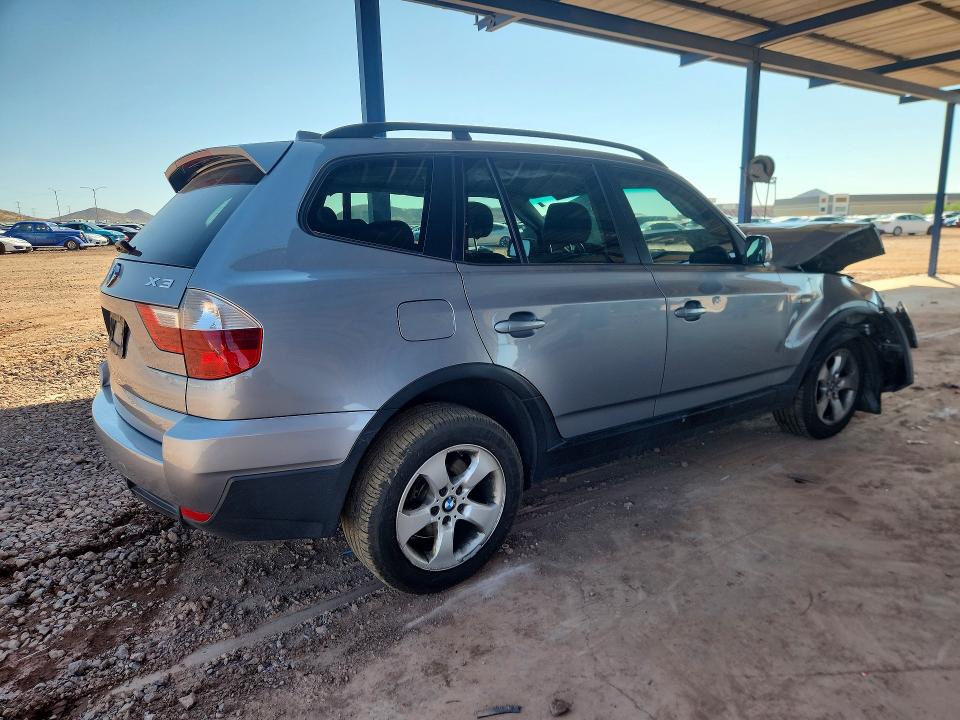 Photo 3 from auction – 2007 BMW X3 with VIN WBXPC93477WF08147