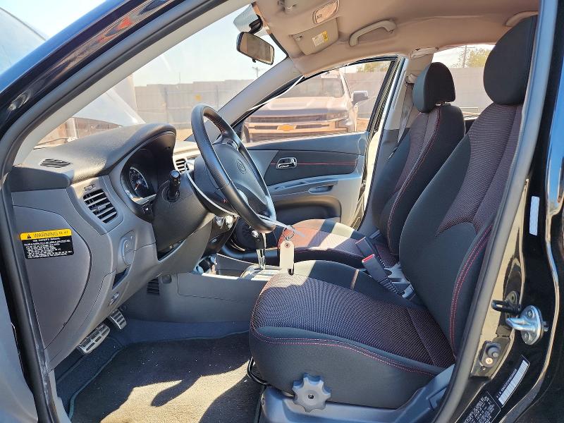 Photo 7 from auction – 2009 KIA RIO with VIN KNADE223096584638