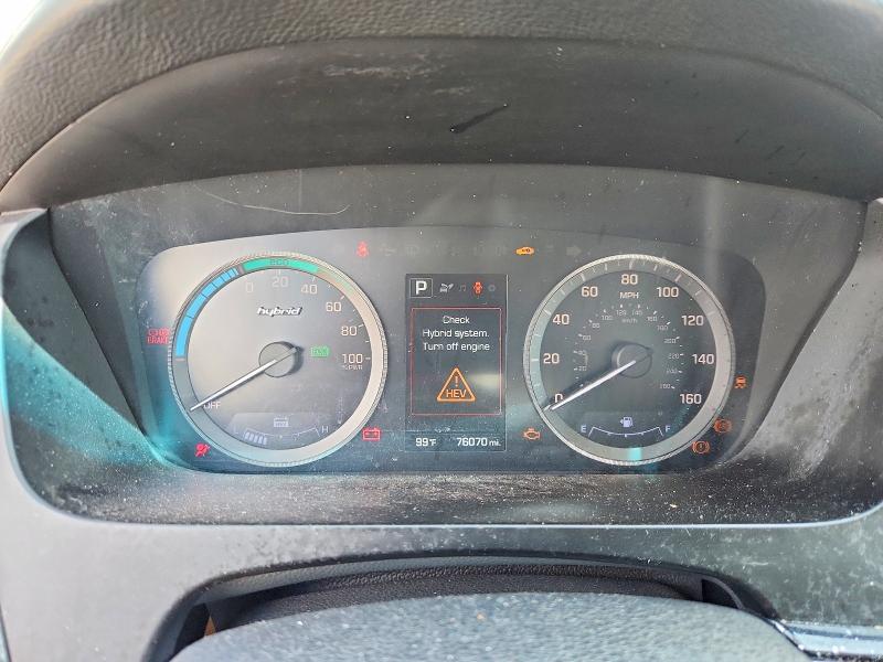 Снимка 9 от търг – 2016 HYUNDAI SONATA HYBRID с VIN KMHE24L11GA039241